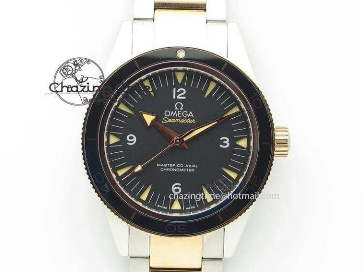 0511 Aqua Terra 150M GMT SS RG VSF 1:1 Best Edition Brown Textured Dial on SS RG Bracelet A8605 Super Clone Original 8058